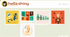 Desktop Screenshot of hellashiny.com