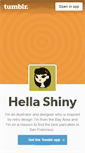 Mobile Screenshot of hellashiny.com