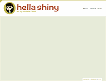 Tablet Screenshot of hellashiny.com
